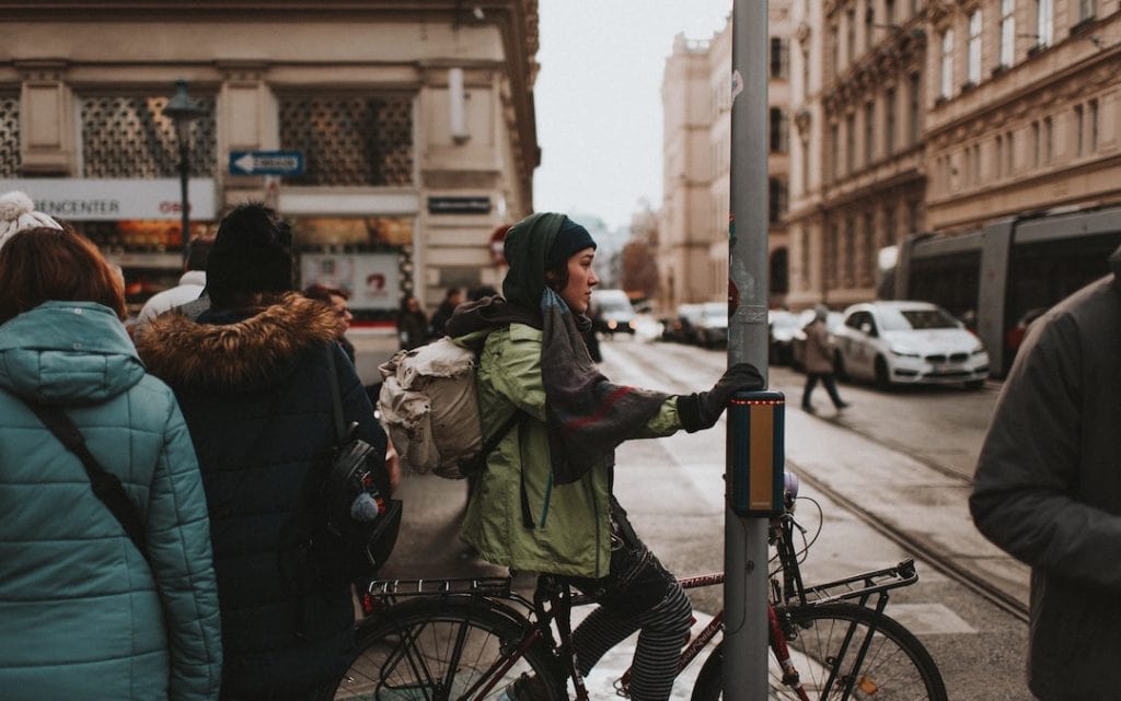 Fahrradjacke Damen Winter
